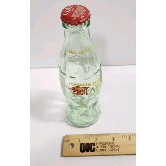 CONGRATULATION Class of 2004 Graduation Coca-Cola Coke Bottle - empty 8 FL OZ. - Picture 11 of 11